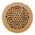 thumbnail image 1 of OULII Acoustic Accessory Soundhole Cover Wood Color Avoid for Performance 1Pcs, 1 of 3