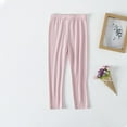 thumbnail image 3 of Hotiary Toddler Baby Girls Lightweight Leggings Kids Teen Soft Breathable Solid Color High Waist Stretch Snug Fitting Leggings Trousers for 3-15 Years, 3 of 7