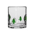 thumbnail image 1 of Vasos de vidrio sin tallo con temática navideña, diseño de textura única, decoración para fiesta de Acción de Gracias y Navidad., 1 of 8