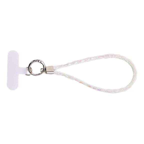 Sparkling Short Phone Lanyard Wristlet PVC Tethers Anti-Loss Design For Mobile Devices Event & Travel