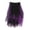 F-7Purple, variant on ZHOGXU Women's Skirt Summer Elastic Waist Color Block Irregular Hem A Line Comfortable Fashion Mesh Tutu Skirts For Party Performance,White,One Size