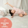 thumbnail image 3 of Play Platoon Non-Toxic Extra-Thick Childrens Foam Play Mats for Floor, 9 Tiles - 72 x 72 inch Comfortable Cushioned Foam Floor Puzzle Tiles for Kids & Toddlers with 24 x 24 inch Sets - Khaki, 3 of 7