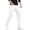White, variant on Mens Elastic Lightweight Denim Jeans Comfort Flex Slim Fit Trousers for Everyday