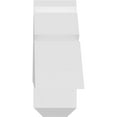 thumbnail image 3 of 48"W x 8"H x 4"D x 4"F, 4/12 Pitch, Kennewick Architectural Grade PVC Gable Bracket, 3 of 8