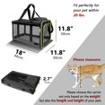 thumbnail image 3 of Transportín GAPZER para gatos grandes, más de 9 kg, blando, para mascotas, 3 of 9