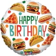 thumbnail image 2 of 21" 'Happy Birthday' Packed Mighty Bright Food Balloon, 2 of 2