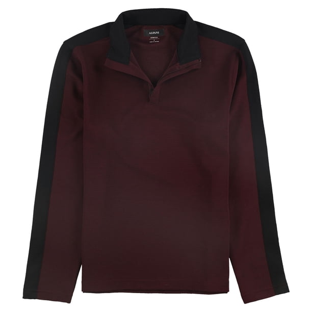 Suéter de rayas Alfani para hombre Rojo Mediano