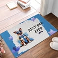 thumbnail image 2 of Happy Father's Day Best Rat Terrier Cool Dad Ever Doormat Ratty Dog Lover Indoor Outdoor Welcome Mat - 12007, 2 of 5