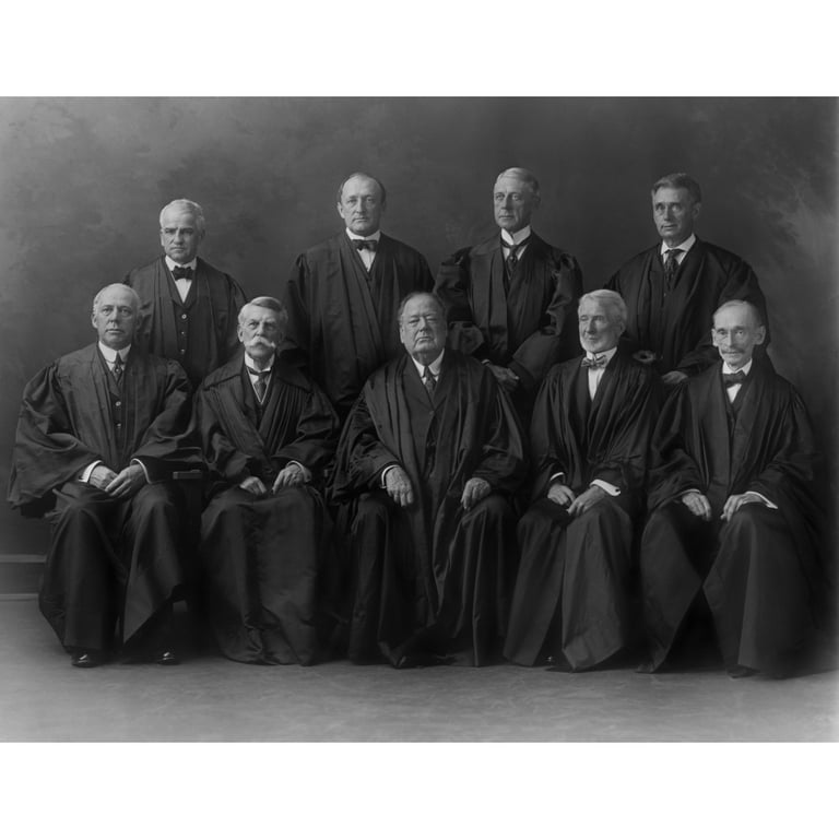 White United States Supreme Court Group Center