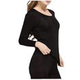 thumbnail image 3 of Conjuntos de ropa interior térmica de seda para mujer | Calzoncillos largos de seda para mujer, 3 of 5