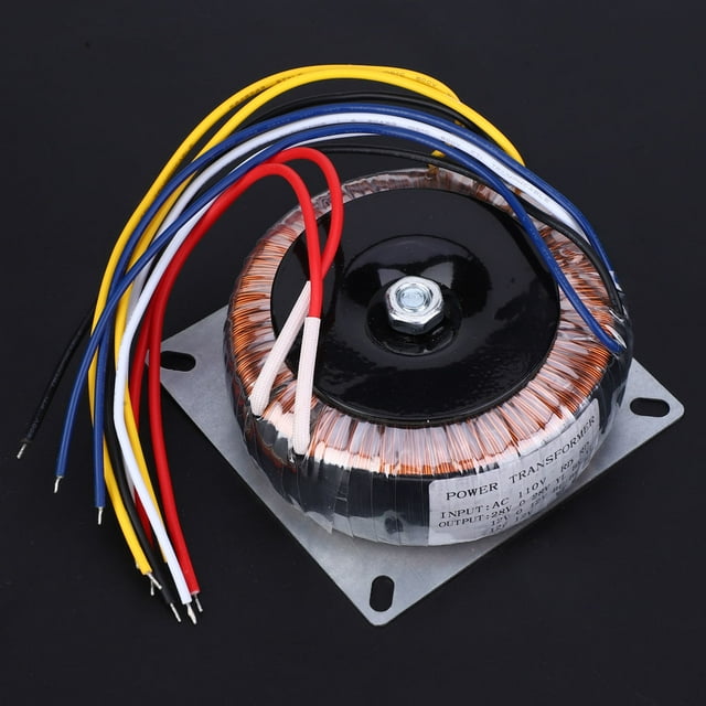 FLAMEEN Power Transformer, 12V Ring Transformer Tone Board Transformer Dual AC 12V Transformer, Industrial Supplies Restaurtant For Ring Home