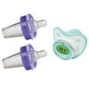 Munchkin The Medicator Pacifier Medicine Dispenser 2-Pack with Pacifier Thermometer, Purple