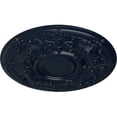 thumbnail image 3 of 28 1/8"OD x 1 3/4"P Oslo Ceiling Medallion (Fits Canopies up to 10 1/2"), Hand-Painted Midnight Dream, 3 of 6