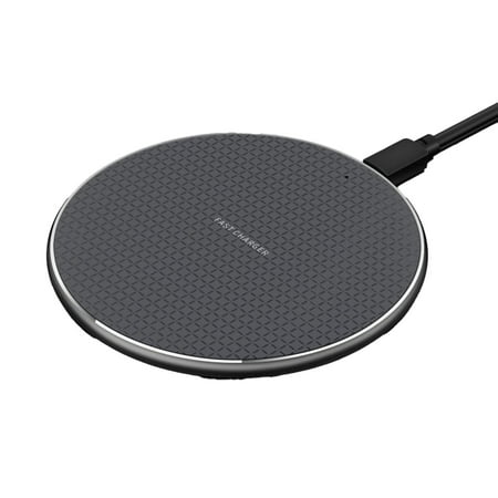 Sakiika 15W Wireless Fast Charger Charging Pad Mat for All iPhone Samsung Android Phones