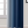 thumbnail image 4 of Cortinas Yakamok azul/blanco grisáceo degradado 132 x 213 cm, 2 paneles, 4 of 9