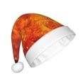 thumbnail image 2 of Cauagu Tennis Ball In Fire for Adult Christmas Hat,1-Pack Xmas Holiday Hat Santa Hat for Women & Men Festive Headwear Accessories Fit for Christmas/New Year/Party, 2 of 6