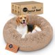 thumbnail image 1 of Cama para perros Donut - Comodidad premium para aliviar la ansiedad - Diseño esponjoso y calmante con soporte ultra lujoso | Acogedora cama redonda para perros con estilo circular súper suave (Camel,, 1 of 1
