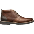 thumbnail image 2 of Men's Nunn Bush Barklay Plain Toe Chukka Brandy Crazy Horse Leather 9 W, 2 of 6
