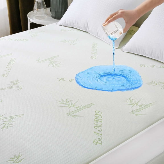 Sasttie 100% Waterproof Mattress Protector Twin XL Size 3D Air Fabric Cooling Mattress Cover Bed Pad Smooth Ultra-Soft Breathable Noiseless Washable with 8''-21'' Deep Pocket