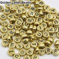 thumbnail image 1 of 100 Pcs Spacer Acrylic Beads Cube Alphabet Letter Bracelet Jewelry Making DIY, 1 of 8
