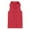 Red, variant on Women Fall Jacket Long Puffer Vest Solid Sleeveless Button Down Zip Up Hooded Quilted with Pockets Lightweight Jacket