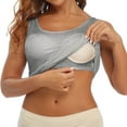 thumbnail image 1 of CHOK Camisoles à Soutien-Gorge Intégré pour Femmes, Bretelles Spaghetti Ajustables, Débardeur Sans Manches, Hauts d'Été, 1 of 5