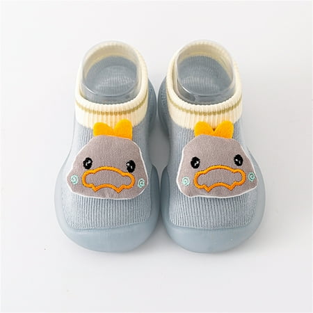 

BTJX Boys Girls Animal Cartoon Socks Shoes Toddler WarmThe Floor Socks Non Slip Prewalker Shoes