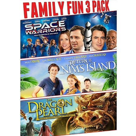 Family 3-Pack: Space Warriors / Return To Nim's Island / The Dragon Pearl (Walmart Exclusive) (Widescreen)