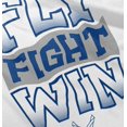 thumbnail image 5 of US Air Force Fly Fight Win Slogan Toddler Boy Girl T Shirt Infant Toddler Brisco Brands 18M, 5 of 6