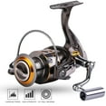 thumbnail image 1 of Sougayilang Spinning Fishing Reel 12+1BB Full Metal Ultra Smooth Carp Fishing Reels for Inshore Fishing, 1 of 8