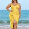 thumbnail image 4 of Sortie de Plage pour Femmes avec Taille Ajustable et Design Drapé Transparent, Chiffon Léger pour Vacances en Villégiature, 4 of 9