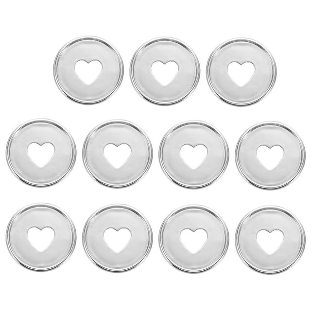 Unique Bargains Disques de Reliure en Plastique, Argent, Lot de 11