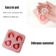 thumbnail image 5 of Molde de silicona, bandeja para cubitos de hielo, bandeja para cubitos de hielo con dientes, molde para hielo con rendimiento finamente ajustado, 5 of 7