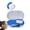 White and Blue, variant on OADUKQ Open Ear Bluetooth Headphones, Abs+pc Memory Titanium Alloy Wire 1.93 Wireless, Sports Running and Daily Use, Black-Red