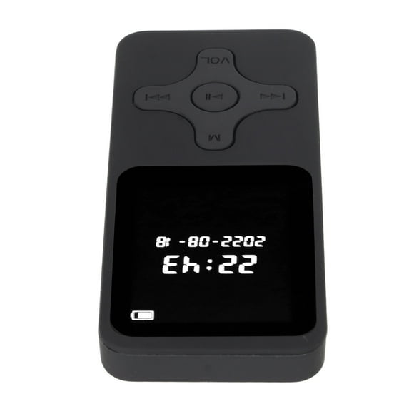 Lecteur MP3 MP4 Ultra Fin, BT5.0, Écran 1.77 Pouces, Radio FM, Musique HiFi, Supporte APE FLAC WMA WAV AAC LC, Extensible jusqu'à 128 Go, Autonomie de 30 Heures