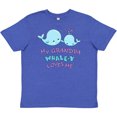 thumbnail image 3 of Inktastic My Grandpa Whale-y Loves Me Youth T-Shirt, 3 of 5