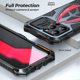 thumbnail image 4 of LUPHIE For iPhone 16 Pro Max Case Sports Car Design Shockproof Metal+TPU Phone Cover with Screen Pro, 4 of 5