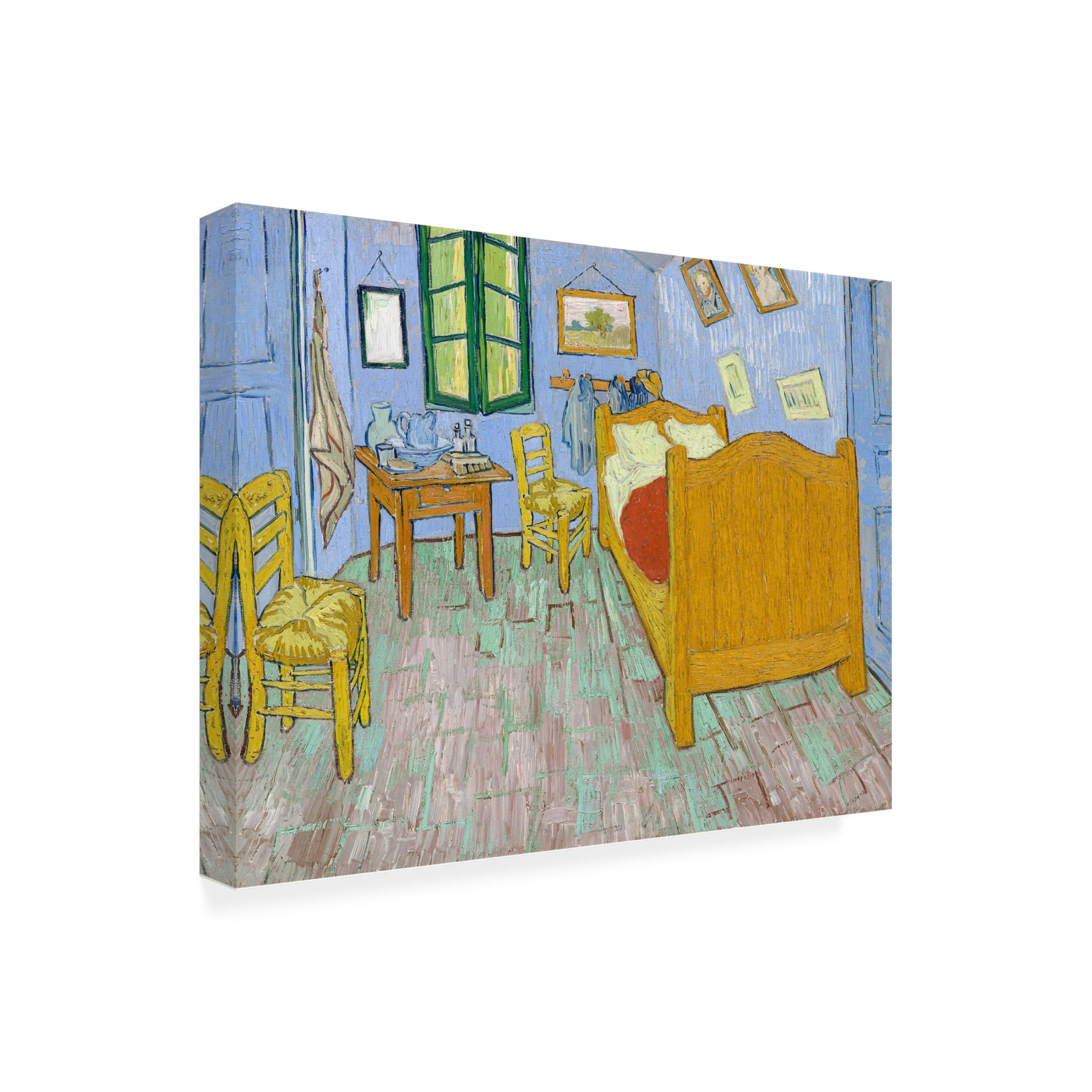 Trademark Fine Art Pictufy The Bedroom Canvas Wall Art