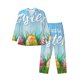 thumbnail image 1 of Balery Happy Easter Pijama para Hombre de Dos Piezas con Manga Larga, Conjunto de Dormir y Descanso Suave con Bolsillos-Large, 1 of 7