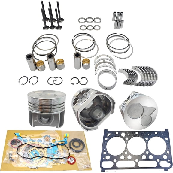 D1803 Engine Overhaul Rebuild Kit (No cylinder liner) For Kubota D1803 Engine L2800F L3240F L3540GST Tractor STW40 FT300 KL34H KL315 Piston Diameter 87mm