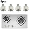 4 pcs Universal Gas Stove Knobs Cooker Oven Hob Control Knobs Switch