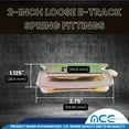 thumbnail image 7 of Mega Cargo Control 30 Pack Loose E-Track Spring Fitting for Custom Tie Down Strap Cargo Net Load Bar, 7 of 7