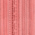 thumbnail image 1 of Ahgly Company Machine Washable Indoor Square Solid Red Modern Area Rugs, 4' Square, 1 of 4