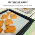thumbnail image 4 of Shisuyan 6 Pcs Feuilles Réutilisables de Déshydrateur Tapis de Sécheuse pour Aliments Tapis en Silicone de Déshydrateur Doublure de Sécheuse pour Aliments, 4 of 8