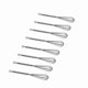 thumbnail image 2 of 8-Piece Mini Whisk Set 7" Manual Stirring Tool for Versatile Use, 2 of 5