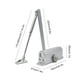 thumbnail image 4 of Tope puerta ajustable equipo cierre metal para uso doméstico (45-85 kg), 4 of 5