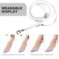 thumbnail image 4 of 1 Pair Invisible Beam Shoelaces Creative High-heels Shoelaces (Transparent), 4 of 7