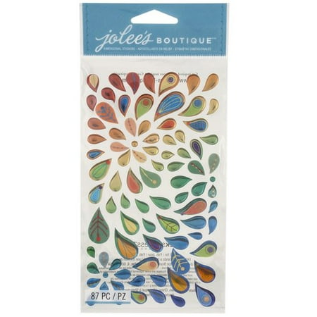 EK Success Jolee's Boutique Teardrop Icon Sticker Sheet, #50-50578