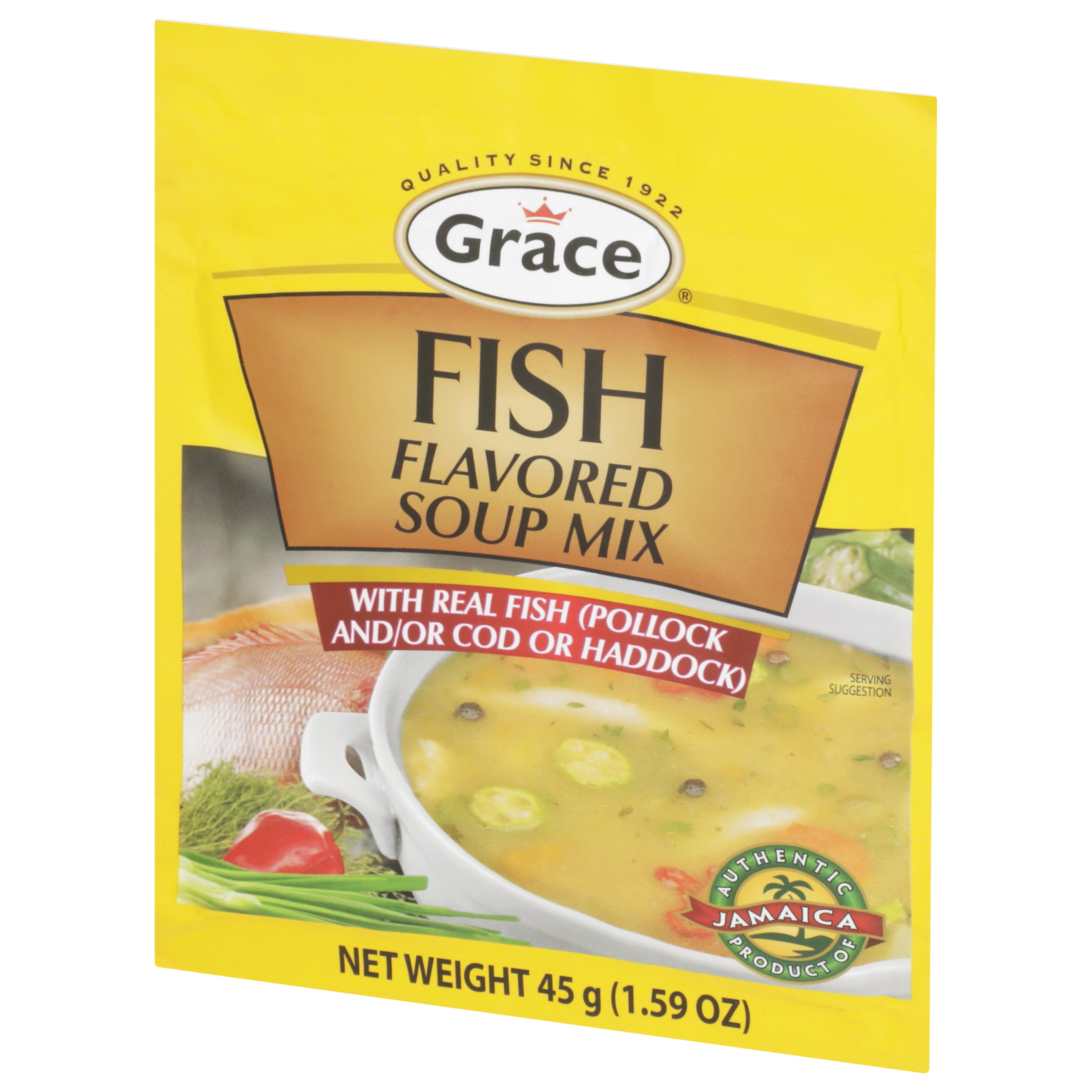 (12 pack) Grace Fish Flavored Soup Mix, 1.59 oz