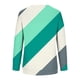 thumbnail image 5 of ICHUANYI Clearance Women's Fashion Printed Loose T-shirt Long Sleeves Blouse Round Neck Casual Tops Sweatshirt Hoodies(Green, XL) ICHUANYI WER2023081511267, 5 of 5